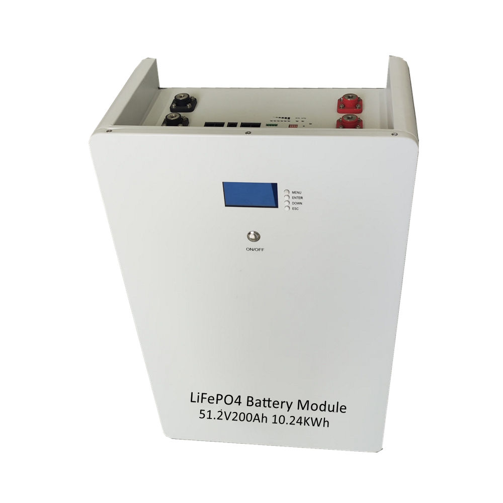 51.2V 200Ah Wall Mount LiFePO4 Battery - 10.24kWh for Home Solar / Telecom / Cabin / Farm / Clinic / Security Backup