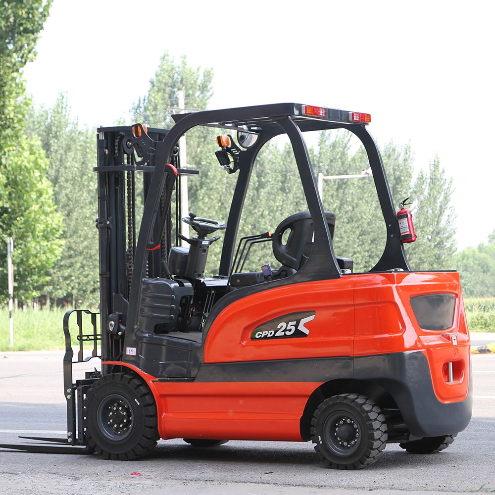SKY Off Road Forklift 3 Ton Lithium Battery Electric Forklift Long Working Time Forklift For Cargo Handling Logistics