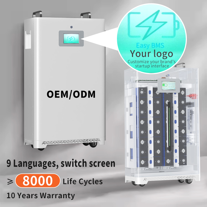 Hybrid Off Grid Solar Generator 48V 51.2V Lifepo4 230Ah 10Kwh Ess Lithium Ion Battery Pack Power Wall Home Energy Storage System