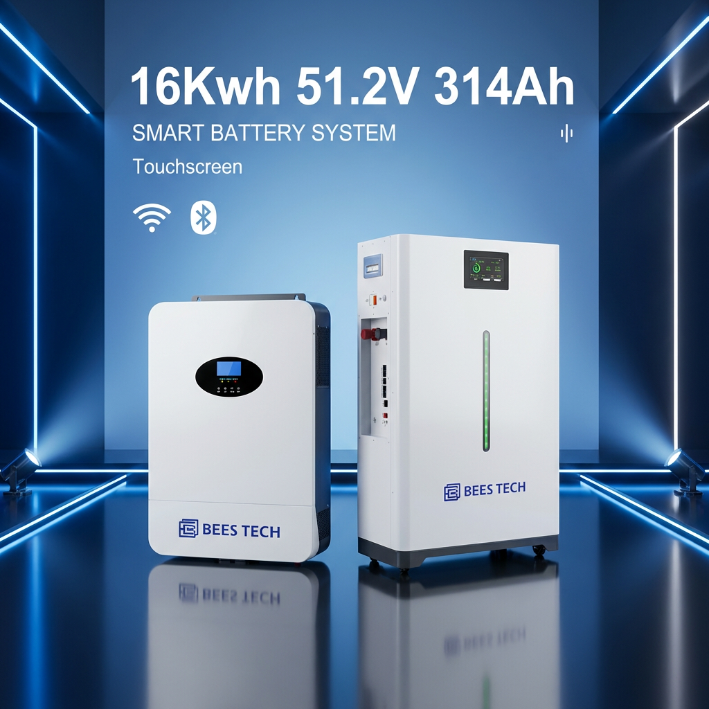 11000 Cycles 10-year Warranty 16kw Lifepo4 Battery 16kwh Lithium Ion Solar Battery 51.2v 314AH Lifepo4 300ah Home Energy Storage