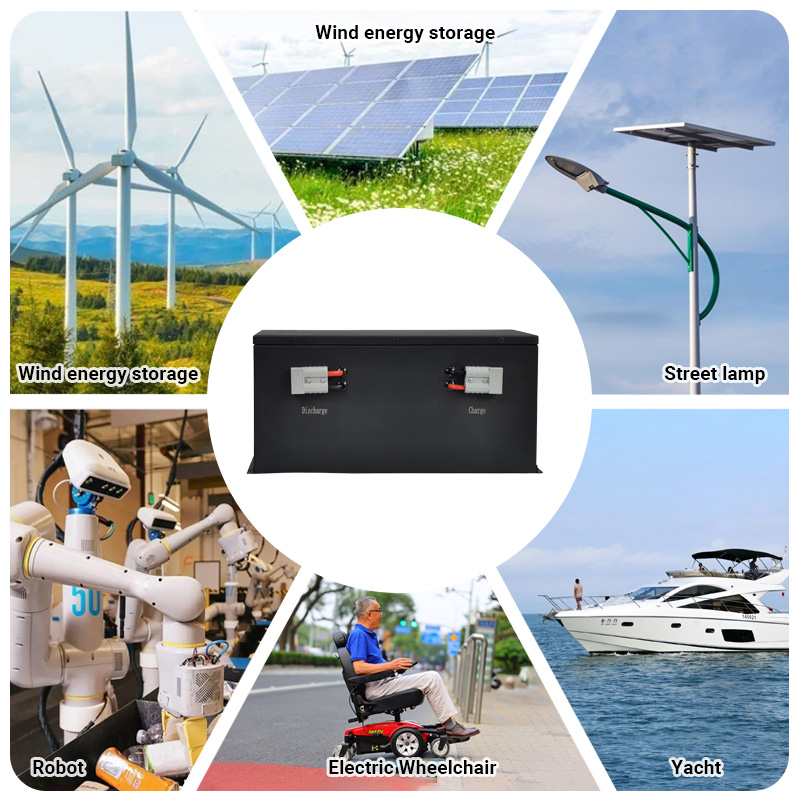 Customized 48v 60v 72v 40Ah 100Ah 200Ah Electric Moped Tricycle Lithium Battery 48Volt Electric Rickshaw Car Battery