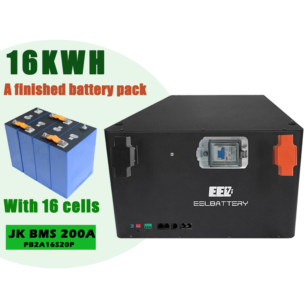 EEL 15kWh 16kWh eve Lithium Iron Phosphate Battery 48V Rechargeable Battery Pack Solar Energy Storage LiFePO4 Battery