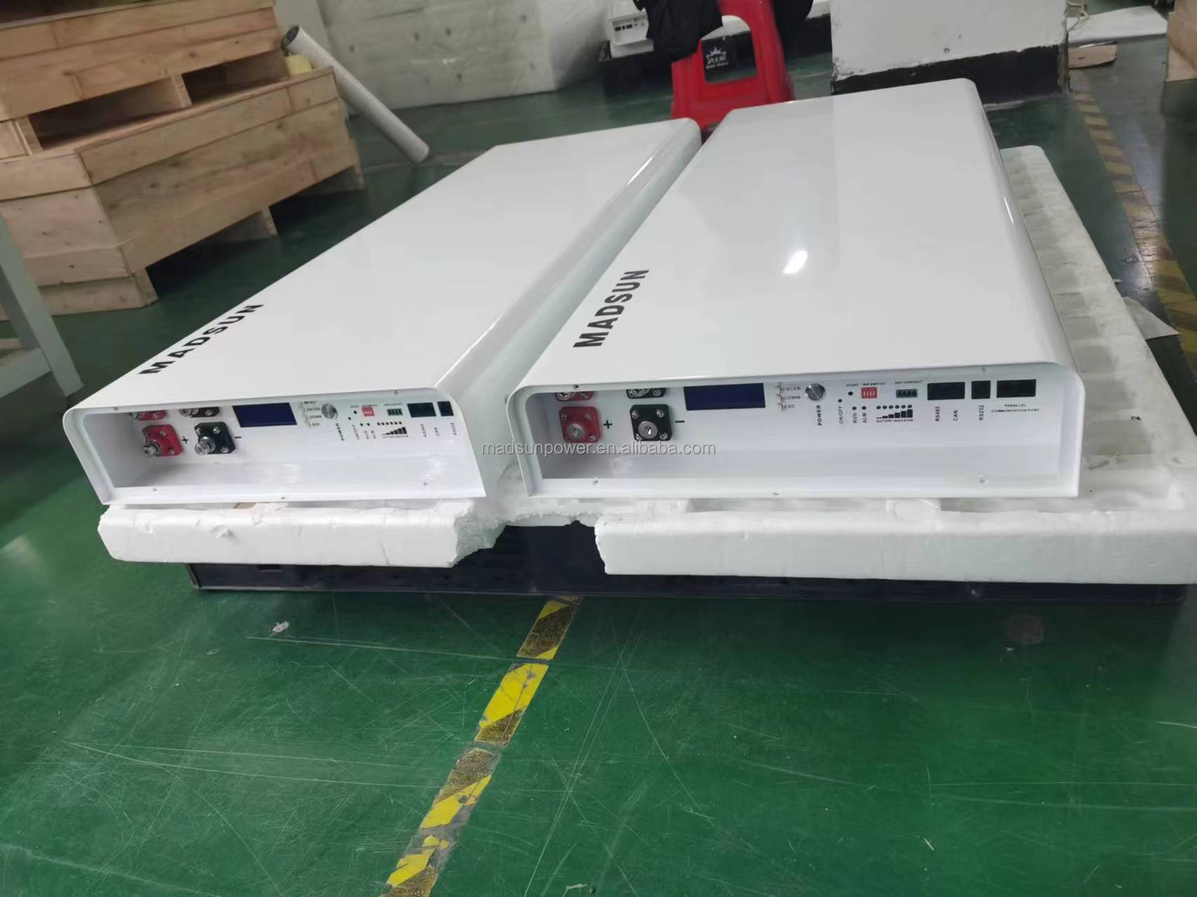 Madsun Rechargeable 21.5kWh 20kWH 15kWh BYD Blade Battery Home Camper Solar Storage Battery Lifepo4 Battery 51.2V 420Ah 300Ah