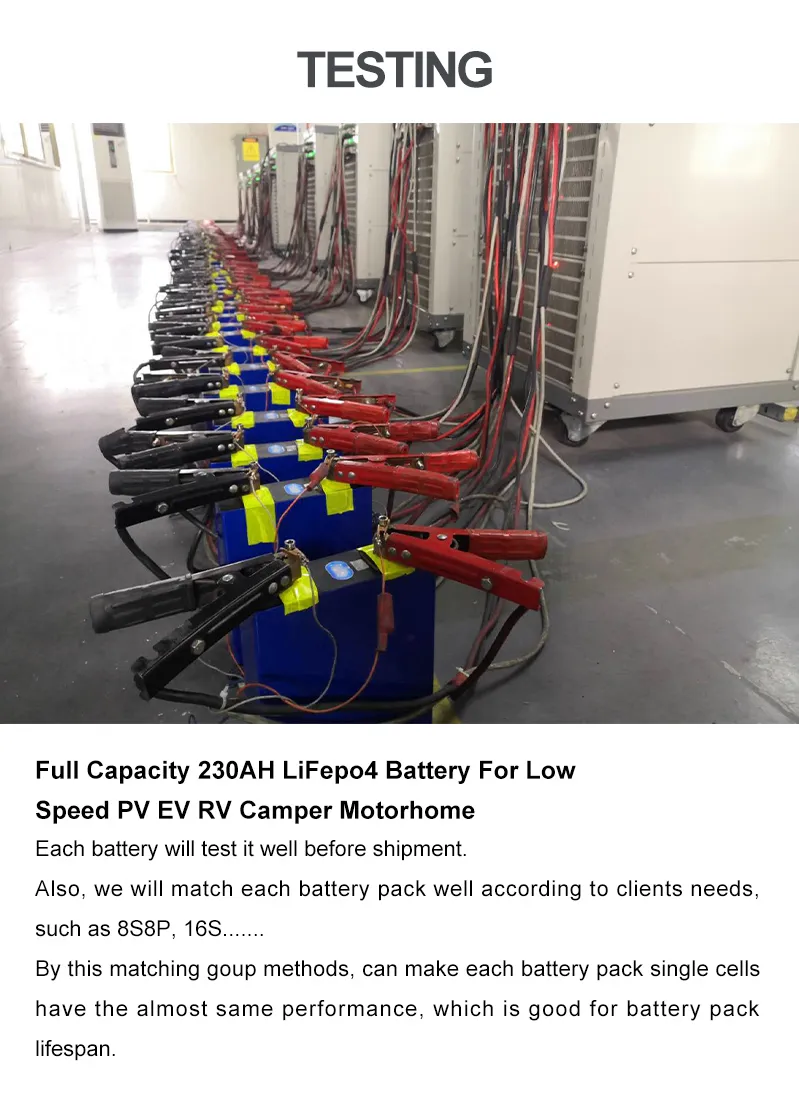 EU stock battery cell info