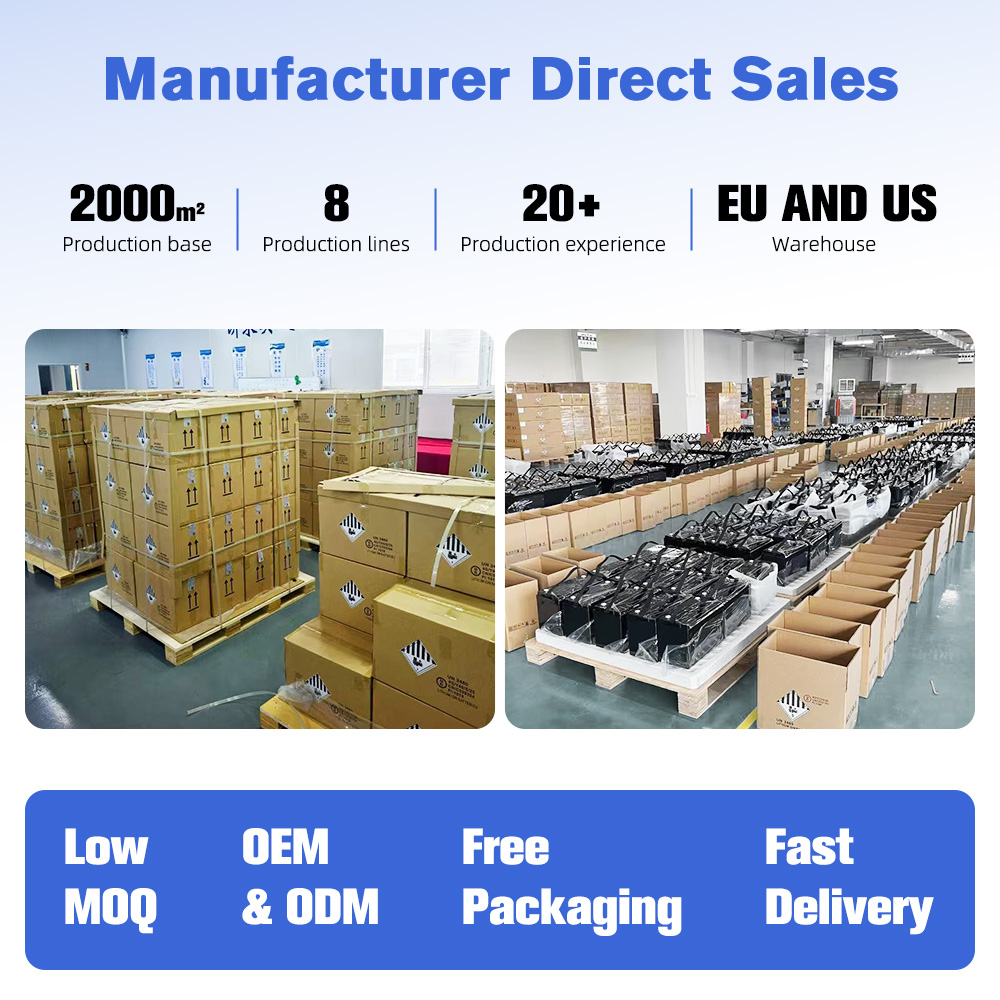 EU PL Stock 12v 24v Lifepo4 Battery 100ah 200ah 300ah Solar Lithium Battery Home Energy Storage Lithium Ion Batteries Pack