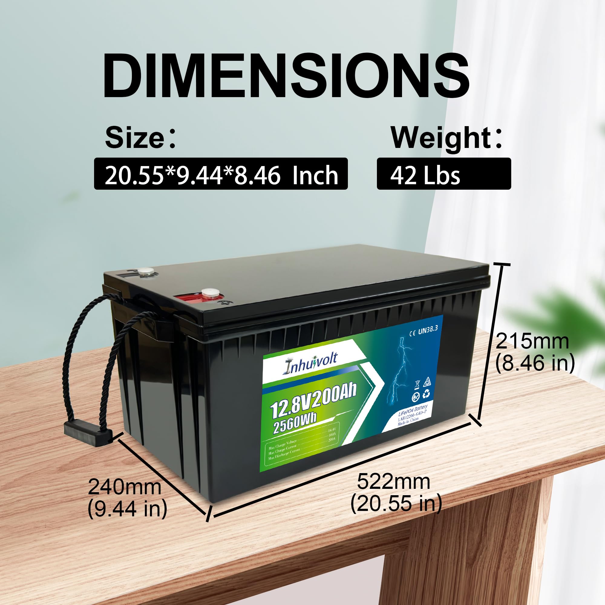 Deep Cycle 12v200ah 6000 Cycles Lifepo4 Battery 100ah 200ah 300ah 12 v Lithium Solar Battery 12v 200ah for UPS RV Marine Boat