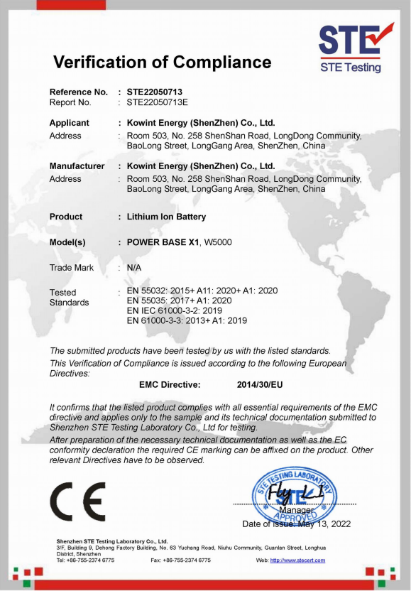 Certification 1