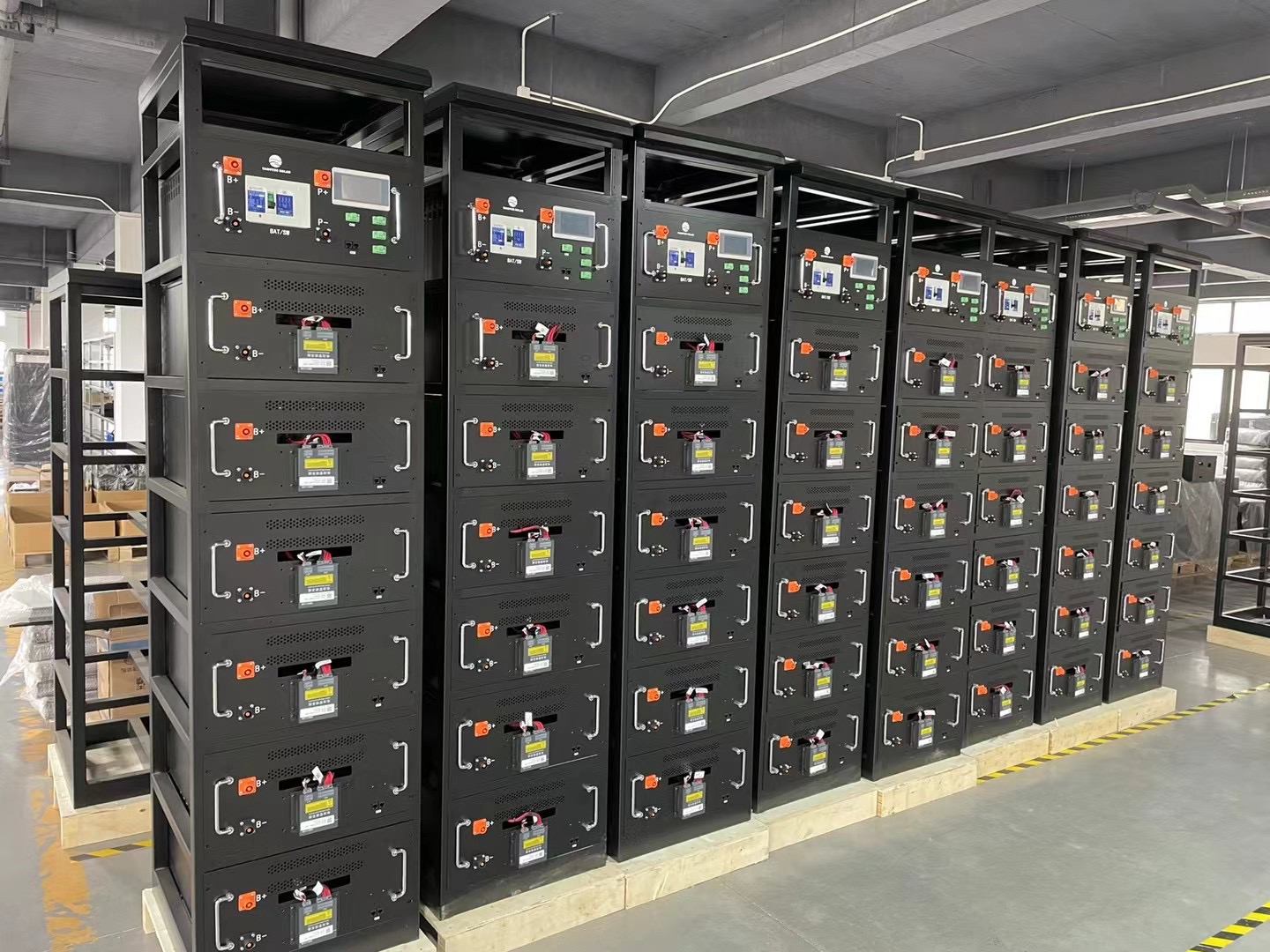 Rack Mounted Home Solar Energy Storage Battery System10kwh Wall Mounted Solar Battery Lithium