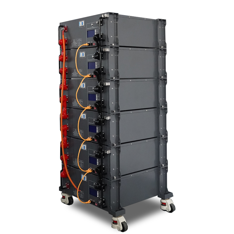 Solar Energy System 20kwh Lifepo4 Battery Rack Mounted 51.2v 400ah Lithium Ion Battery