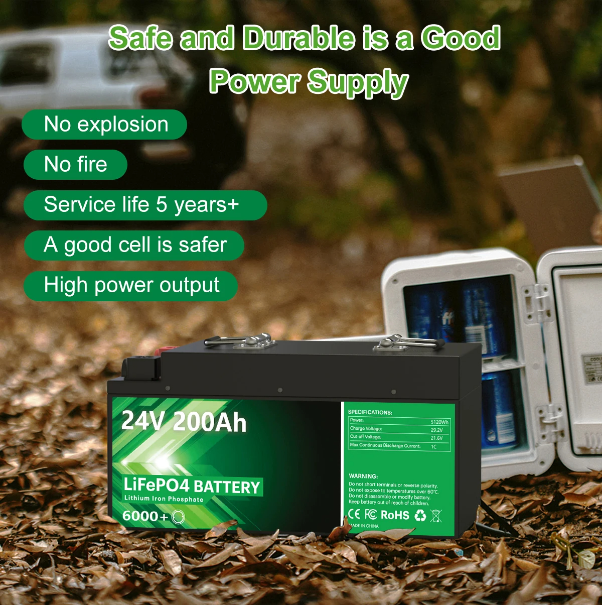 Solar Battery Pack Header