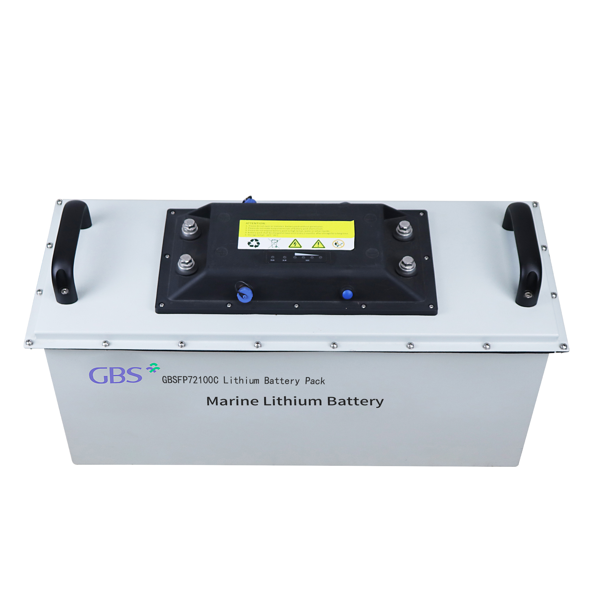 GBS Lifepo4 200Ah Boat Battery IP67 Waterproof Liquid with 3000 Cycles and -20~65C Operating Temp GBSFP72100C 7.68KW