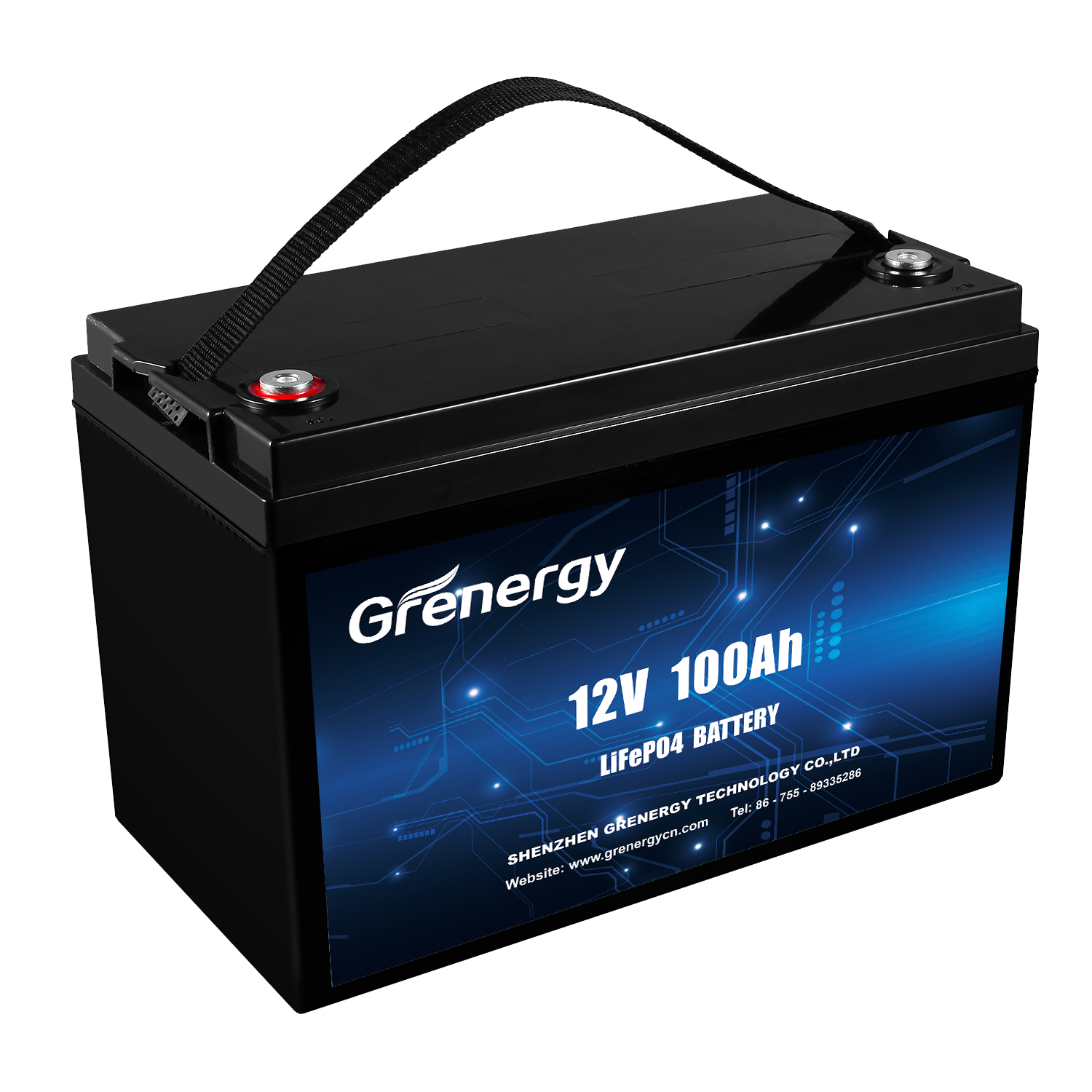 Manufacturers Deep Cycle Lithium Ion Batteries Lifepo4 12v 100ah Lithium Ion Battery Packs for Boats Golf Cart Rv