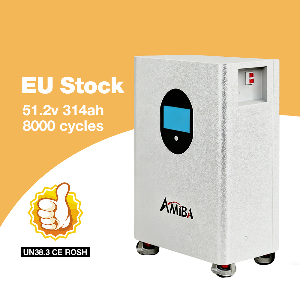 Hot Selling EU LiFePo4 Inverter Battery EMS 10kw 16KW 48V 51.2v 100Ah 200Ah 314ah Home Power Floor-Mounted Lithium Ion Battery