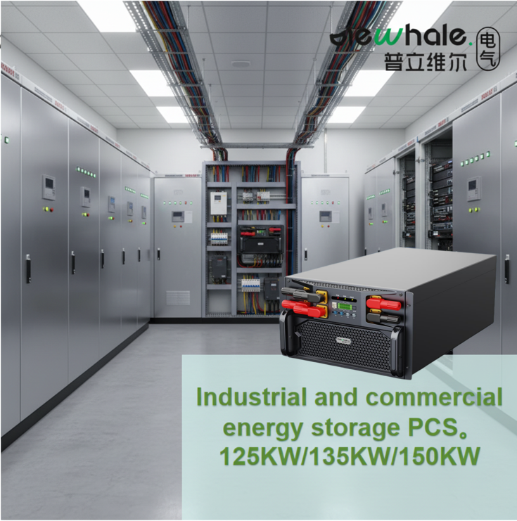 125KW Bidirectional Energy Storage Inverter For Industrial Microgrid Solar Battery System