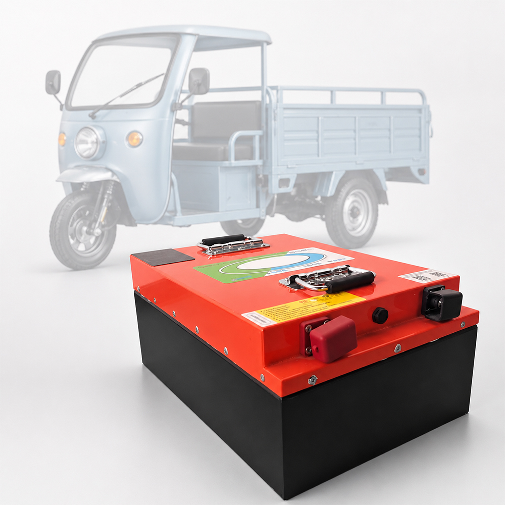 60V 120Ah Durable Lithium Ion Batteries for Electric Bicycles 3/4 Wheeled Vehicles New Energy Compact and Portable Battery