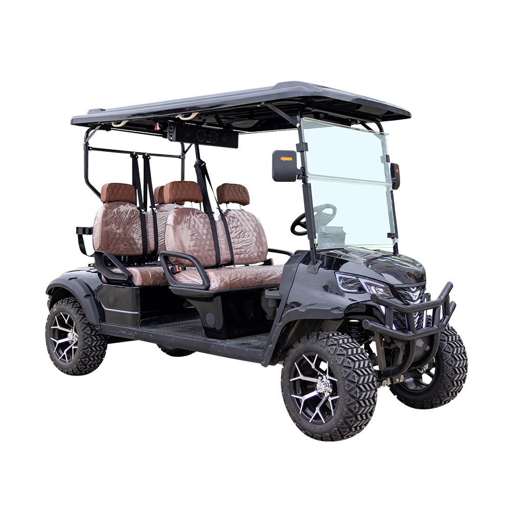 New Model 4 Passenger Golf Cart Full Set With Enclosure Bag Holder Charger Ready For Sale