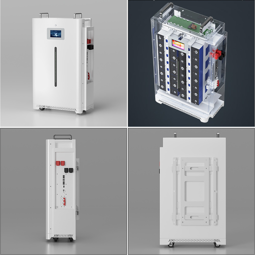 Hybrid Off Grid Solar Generator 48V 51.2V Lifepo4 230Ah 10Kwh Ess Lithium Ion Battery Pack Power Wall Home Energy Storage System