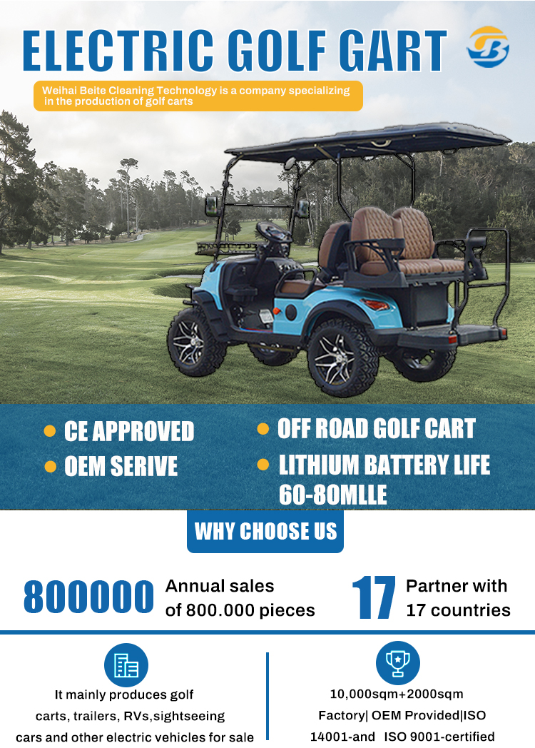 Electric Golf Cart Banner