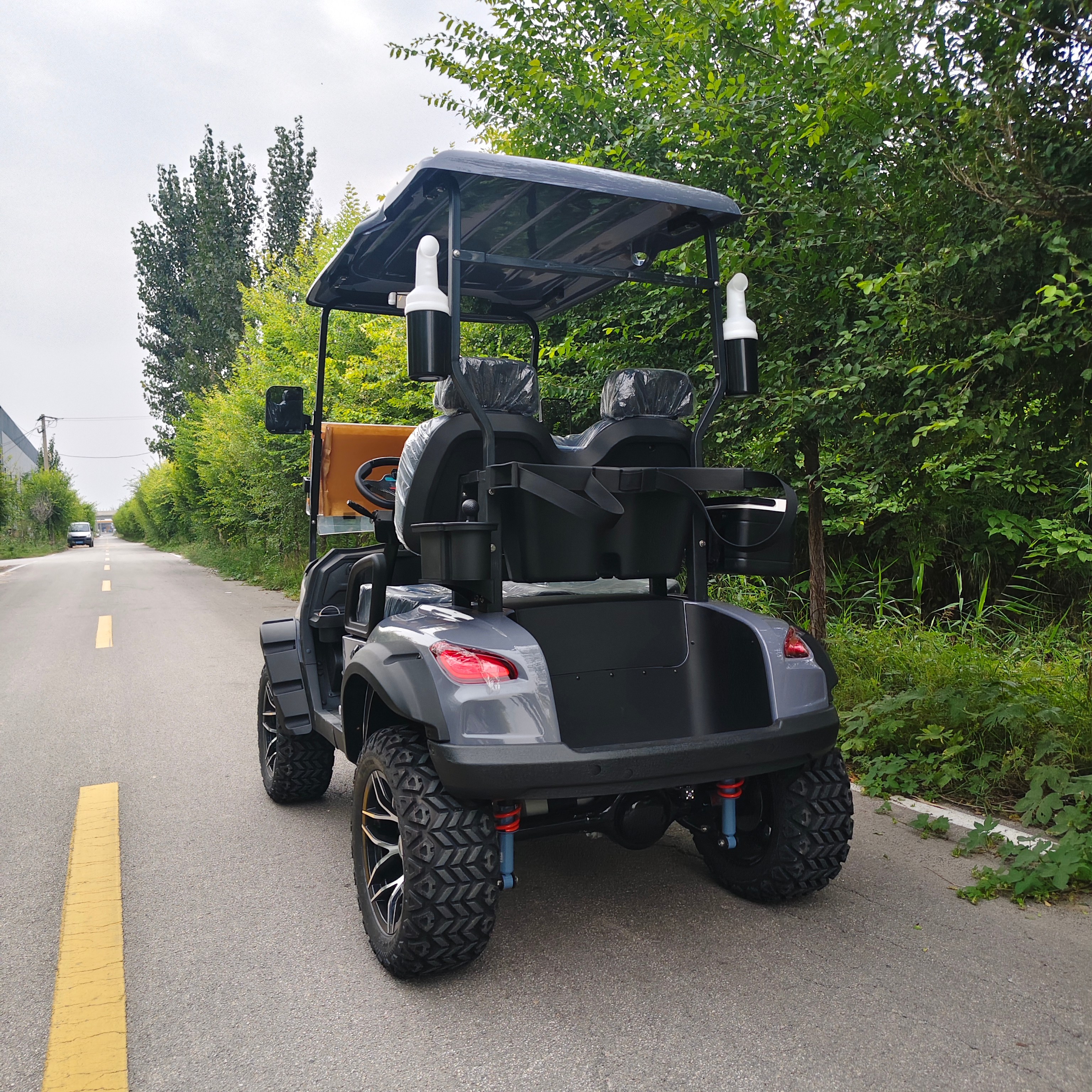Hot Selling Golf Cart High Quality 2-Seater 72 Volt Battery Electric 5KW Dot Certified Club Car Electric Golf Cart
