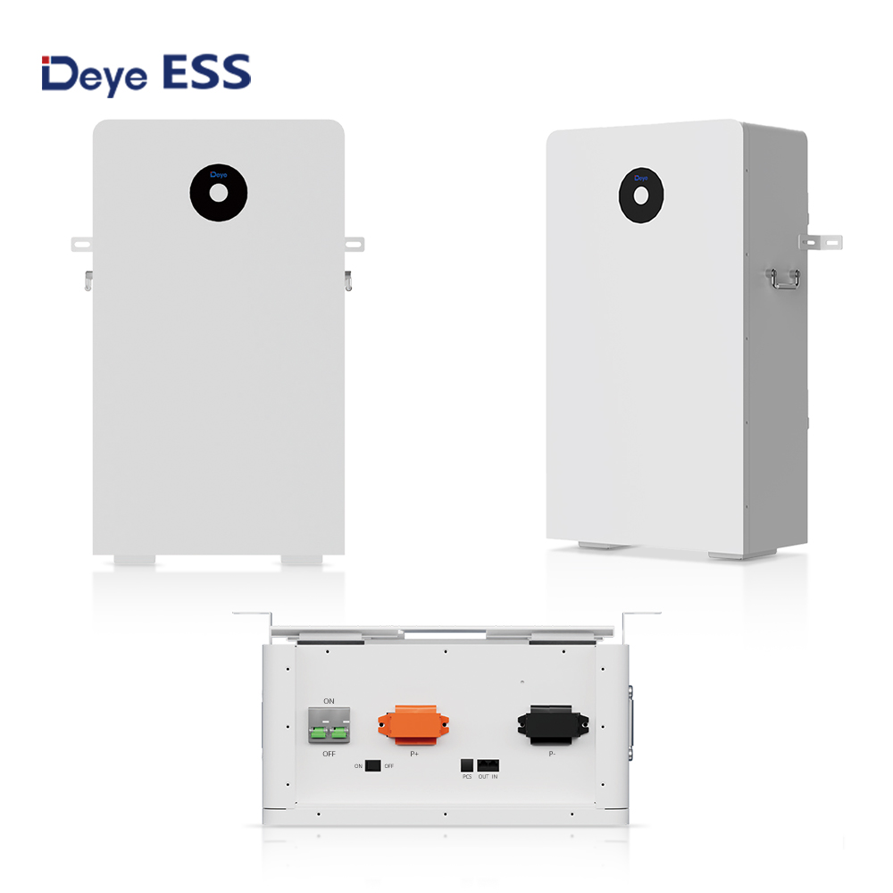 Deye 16kWh LiFePO4 Solar Battery Deep Cycle with BMS for 51.2V Home Energy Storage System 16KW