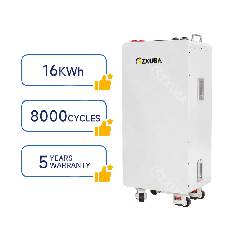 SZXUBA 51.2V280Ah 314AH JK Bms 200A Lifepo4 Energy Storage Fire Extinguisher 15kwh Floor Mounted Lithium Ion Battery Pack