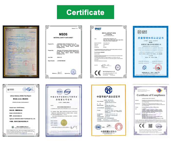 Quality Certificate 1