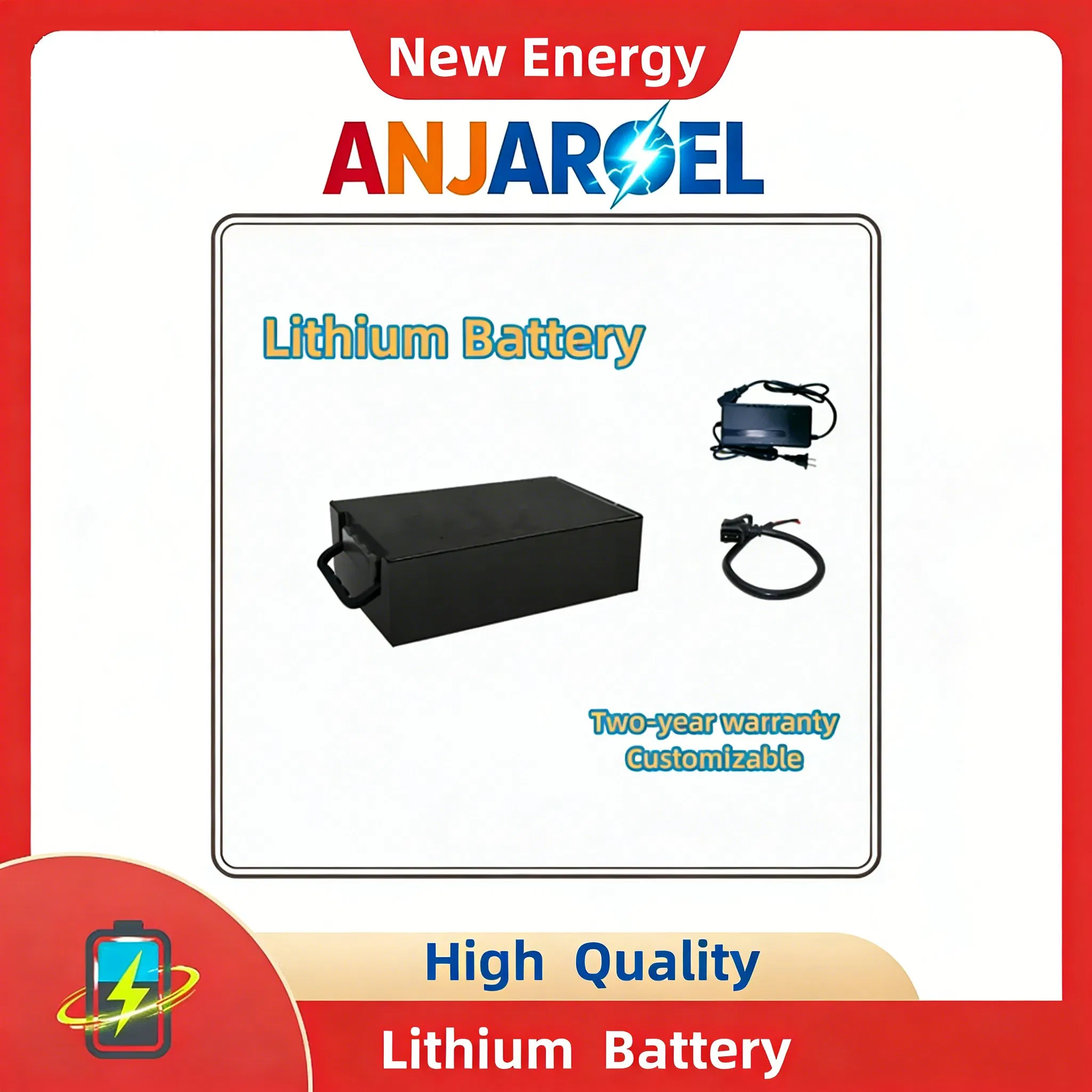 72V 45ah 20ah 30ah 50ah 80ah Popular Powerful Li-ion Battery E-Motorcycle Lithium-Ion Battery 20/30/45/80ah LFP Battery