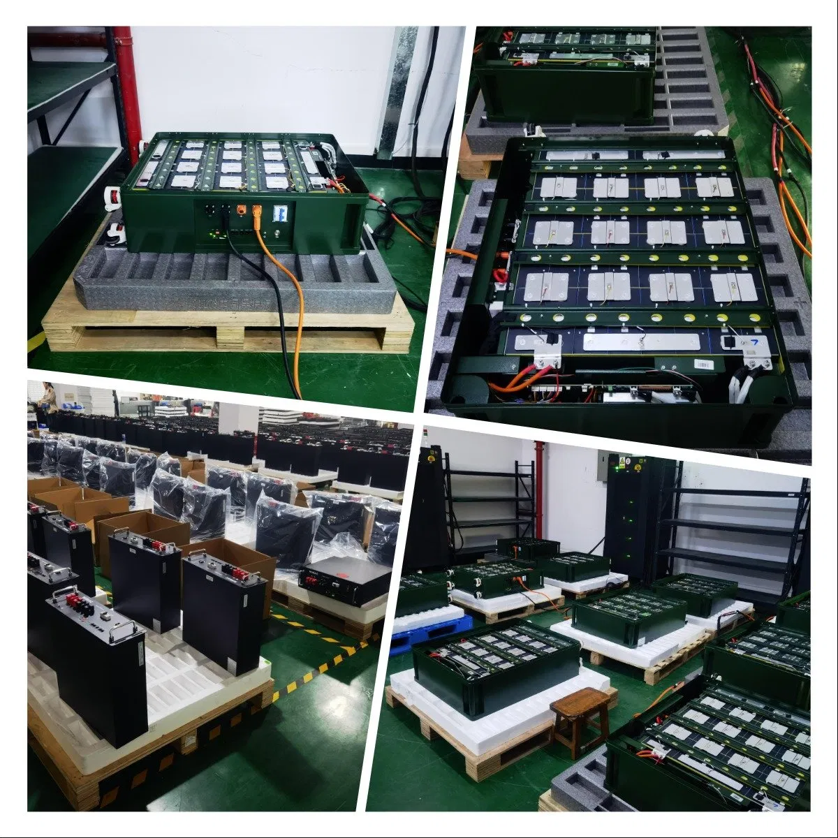 Factory Supply 51.2V 50ah LiFePO4 Battery 5u 4u 3u High Voltage LiFePO4 Lithium Iron Battery Smart BMS RS485 MSDS CE/RoHS Solar Energy Storage Battery