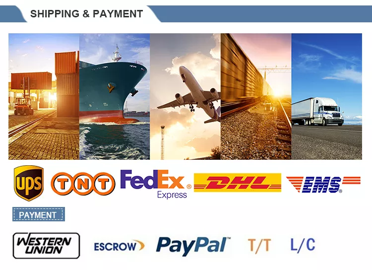 Shipping and Payment Methods