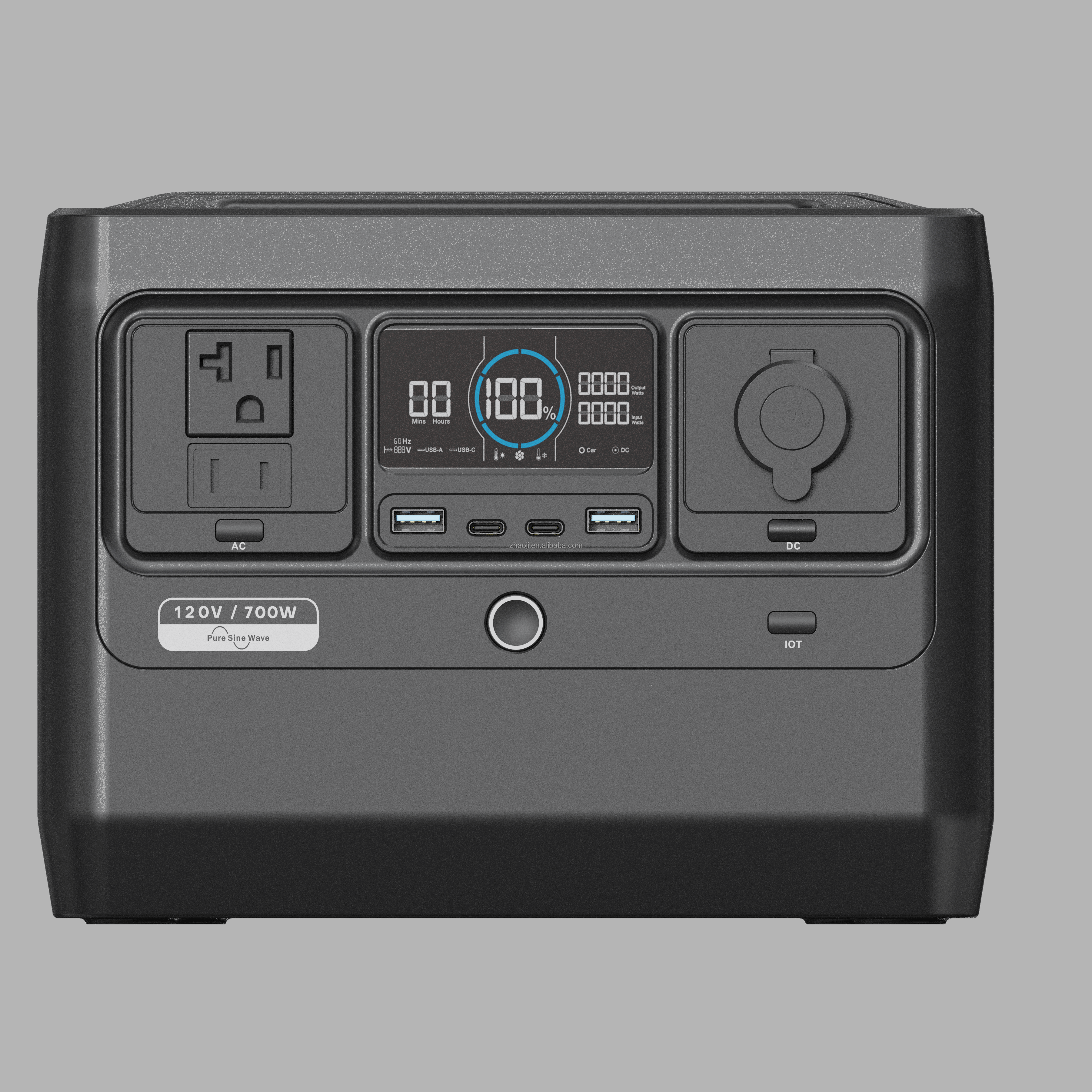 PPS-P700L 600W Portable Power Station Battery with LiFePO4 512Wh