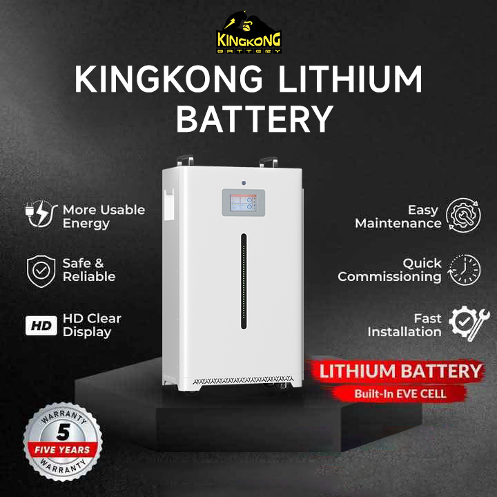 Hybrid Off Grid Solar Generator 48V 51.2V Lifepo4 230Ah 10Kwh Ess Lithium Ion Battery Pack Power Wall Home Energy Storage System