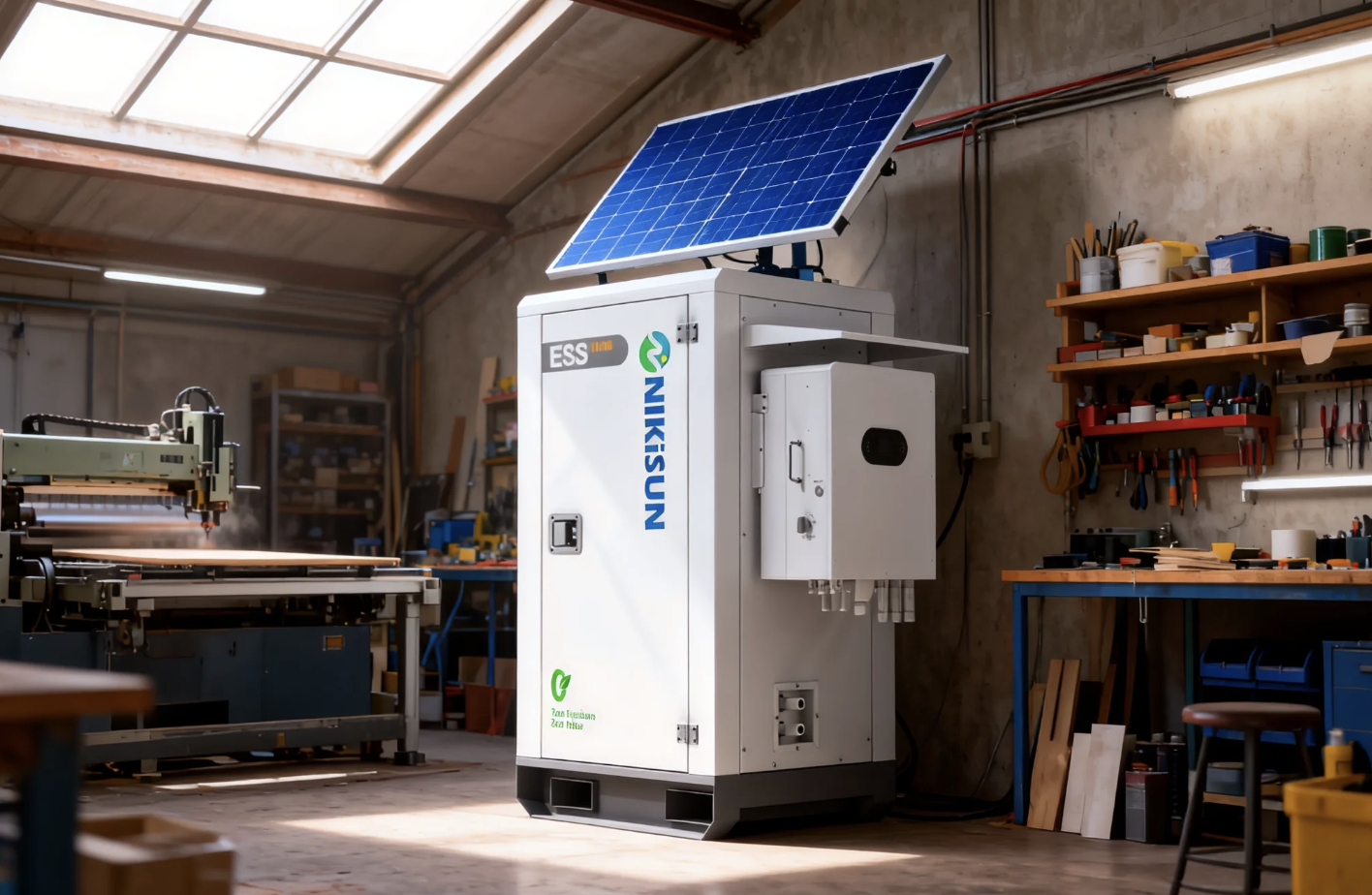 NIKiSUN OEM 30kWh 40kWh Energy Storage Battery System Industrial Commercial ESS Solar Energy Storage Factory Working Energy