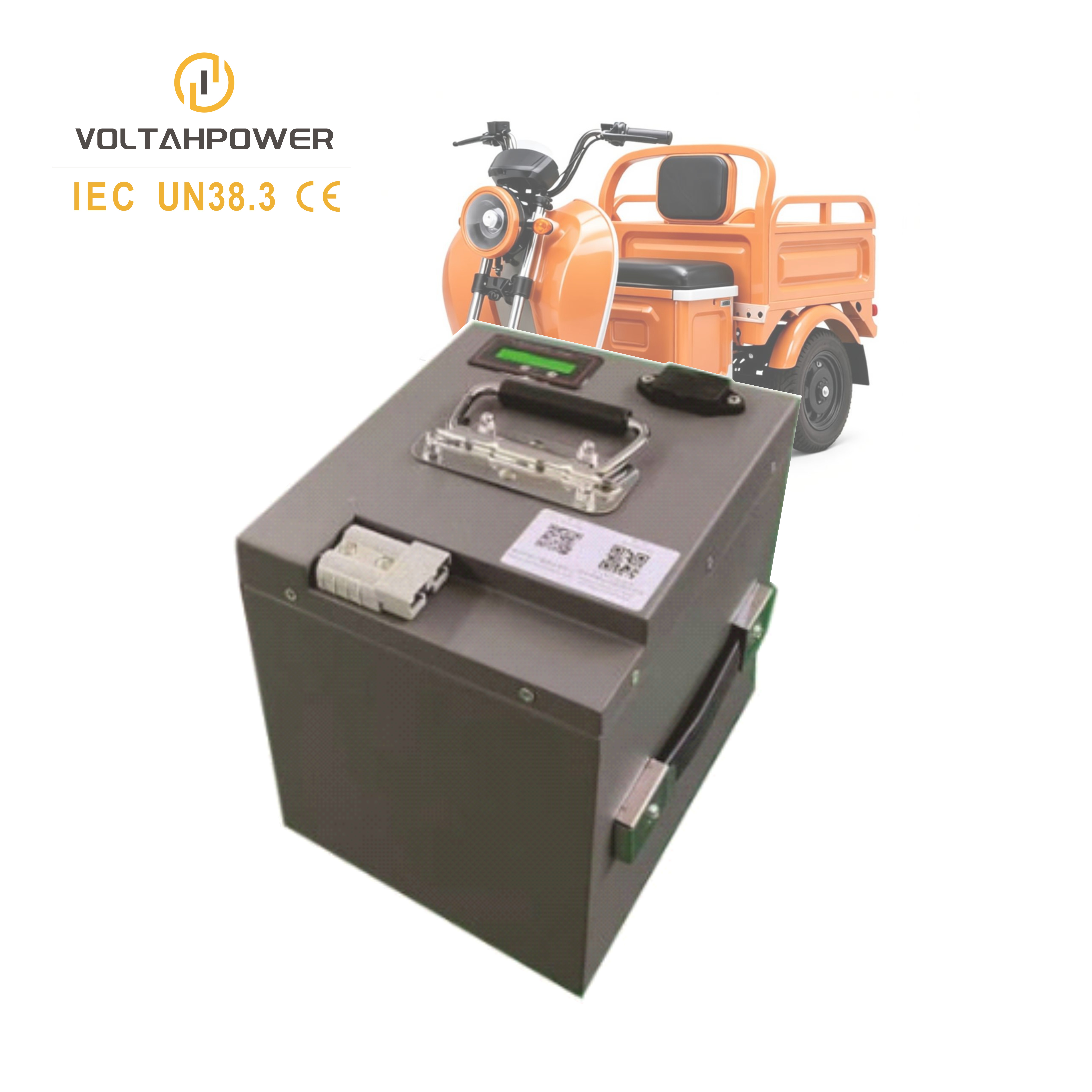 VOLTAHPOWER VP2715TWE LFP Lithium-ion Battery for Two-Wheeled &amp; Three-Wheeled Electric Vehicles