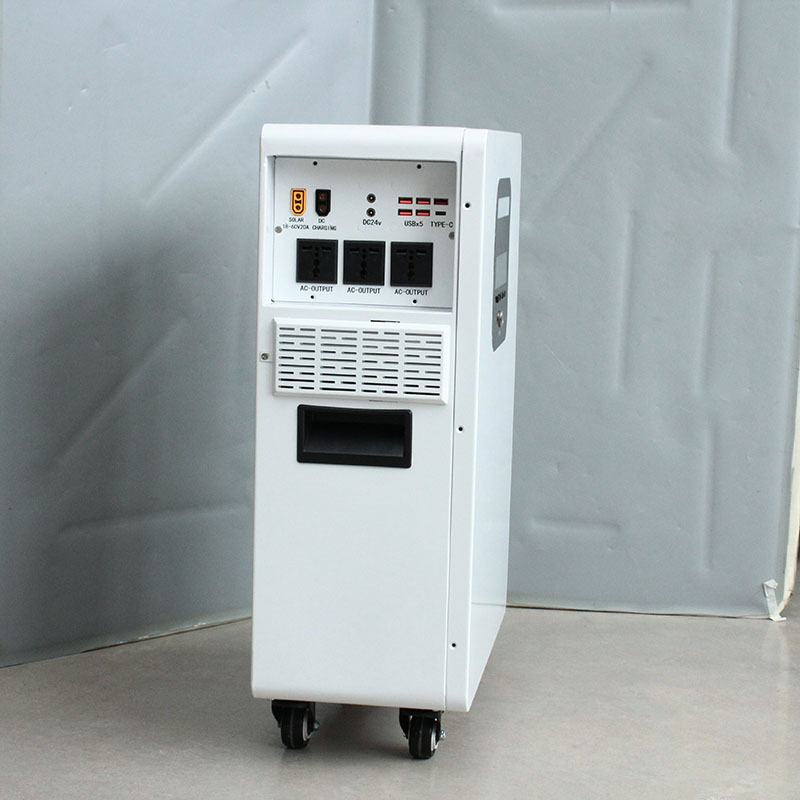 25.6V 120AH Solar LiFePO4 External Battery Pure Sine Wave MPPT 3500W Home Energy Storage System Wall-Mounted Rack-Mounted