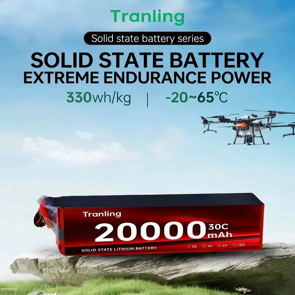 Customized NMC811 High Energy Density 20000mAh 330WH/kg Lithium Ion Drone Battery Pack High Performance Product Category