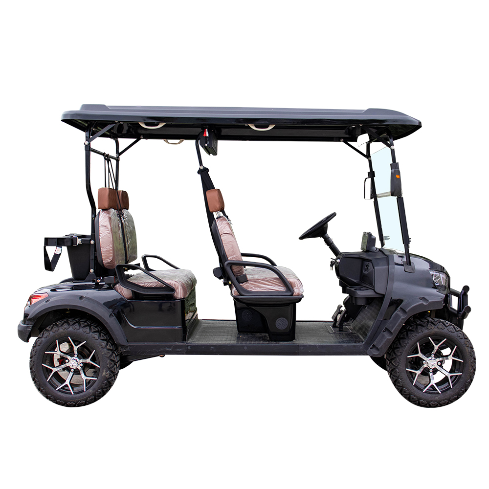 New Model 4 Passenger Golf Cart Full Set With Enclosure Bag Holder Charger Ready For Sale