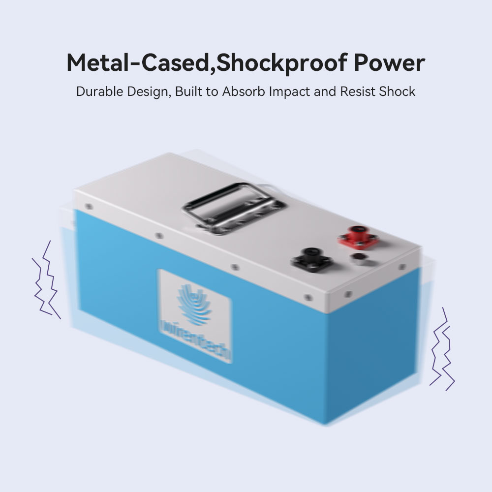 16V Metal case Solid State Batteries Solar Power Backup Solar Power Battery Camping Marine Truck Lifepo4 Lithium Battery Pack