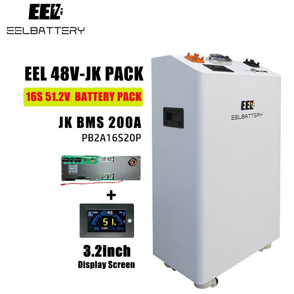 EEL 15kWh 16kWh eve Lithium Iron Phosphate Battery 48V Rechargeable Battery Pack Solar Energy Storage LiFePO4 Battery