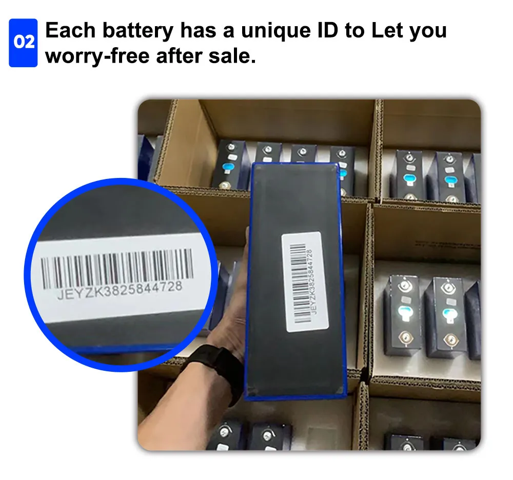 Original Calb 125ah LiFePO4 Cells QC Testing