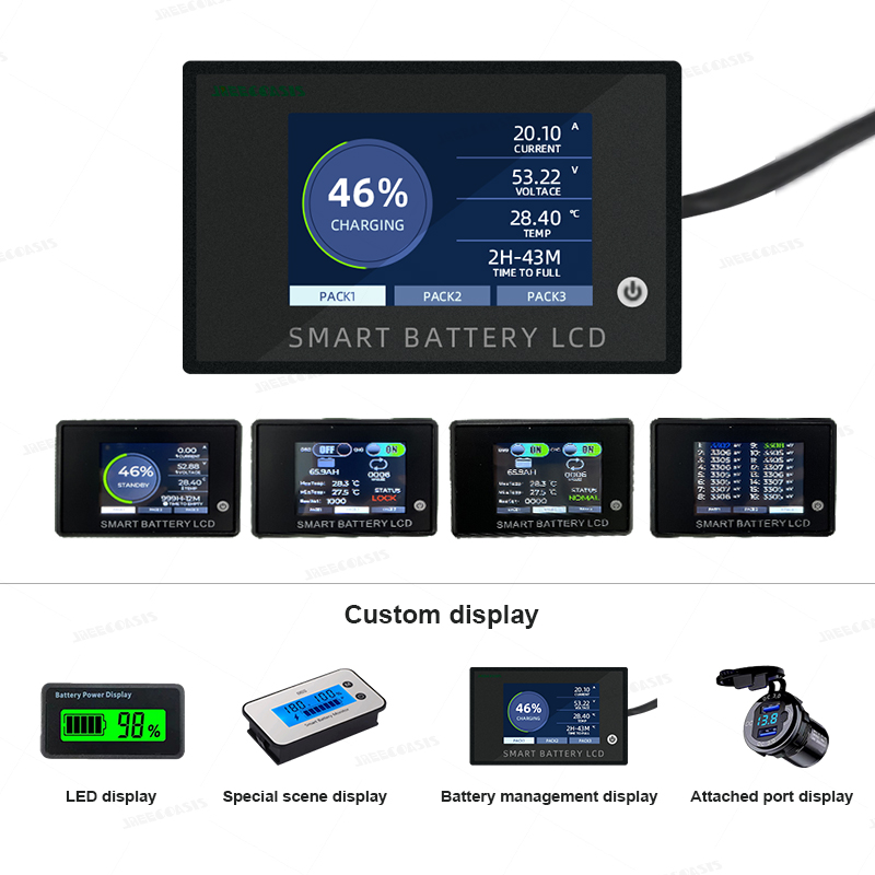 JREPOWER 3840wh 72V 50ah 60ah 100Ah 120Ah 150Ah 170Ah 200Ah 280Ah 314Ah 392Ah 588Ah Lifepo4 Battery Pack For Club Cart Golf Cart