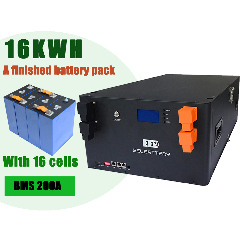 EEL 15kWh 16kWh eve Lithium Iron Phosphate Battery 48V Rechargeable Battery Pack Solar Energy Storage LiFePO4 Battery
