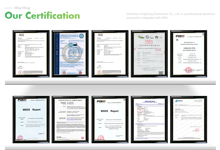 Certification