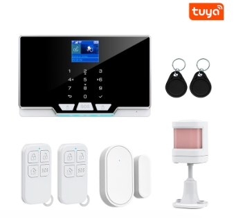 Wireless Smart Home Security System with 4G GSM/WiFi Integration