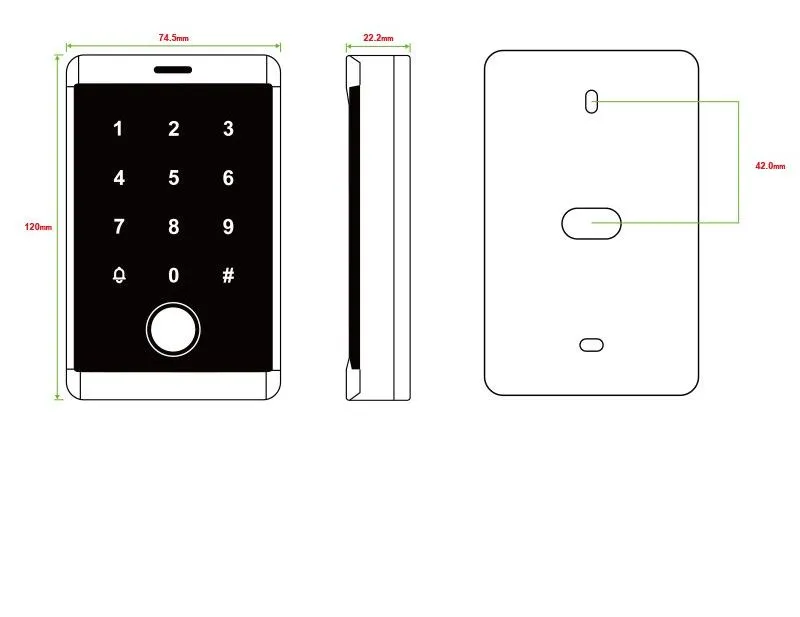 Access Control System Main View