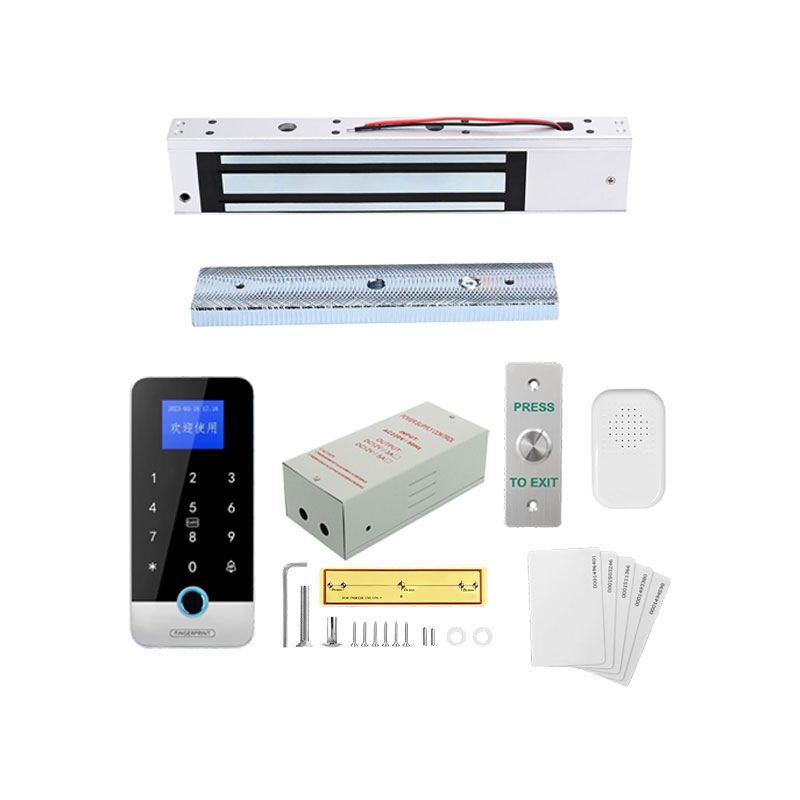 All-in-One Facial Recognition Access Control System with Card Reader, Fingerprint Attendance and Password Lock