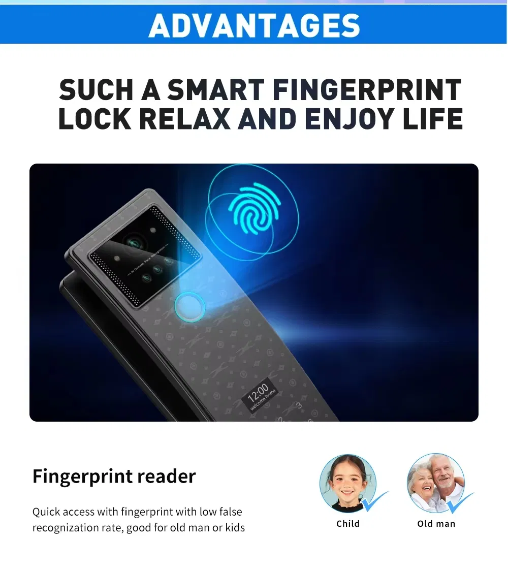 Intelligent Lock System with Video Call for Home Security