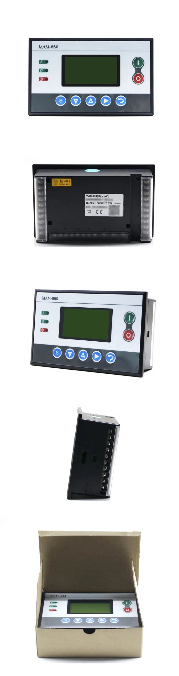 MAM860 Controller Panel Detail