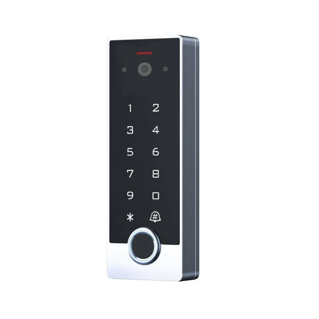 Multi-Function WiFi Touch Keypad Fingerprint Card Code Mobile APP Video Intercom Smart Access Control System (SVF2)