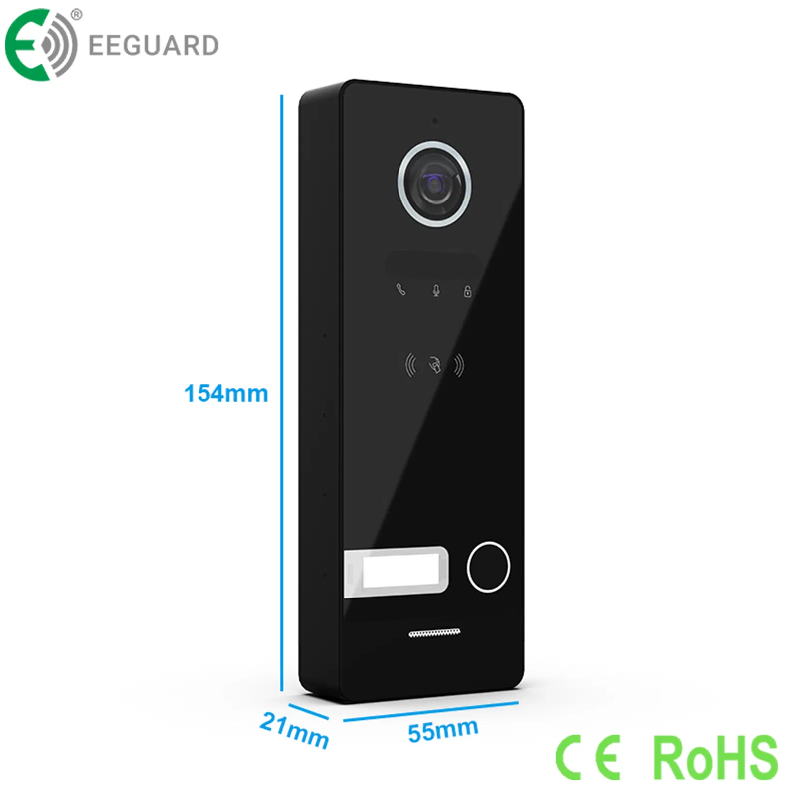 TCP/IP Video Door Intercom System Tuya Smart Home IP66 Home Security Kit for Villa