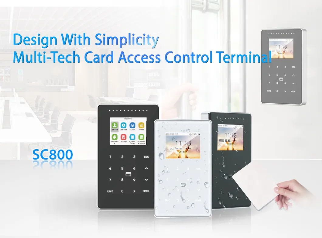 RFID System Password Time Attendance
